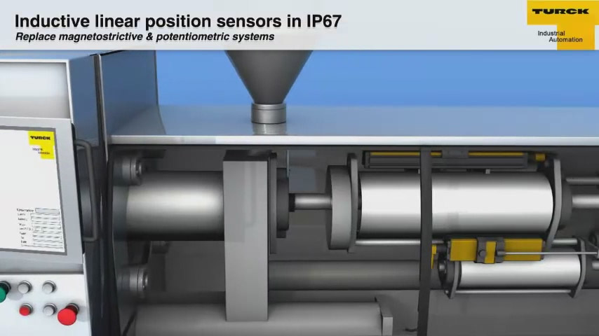 Inductive linear position sensors in IP67