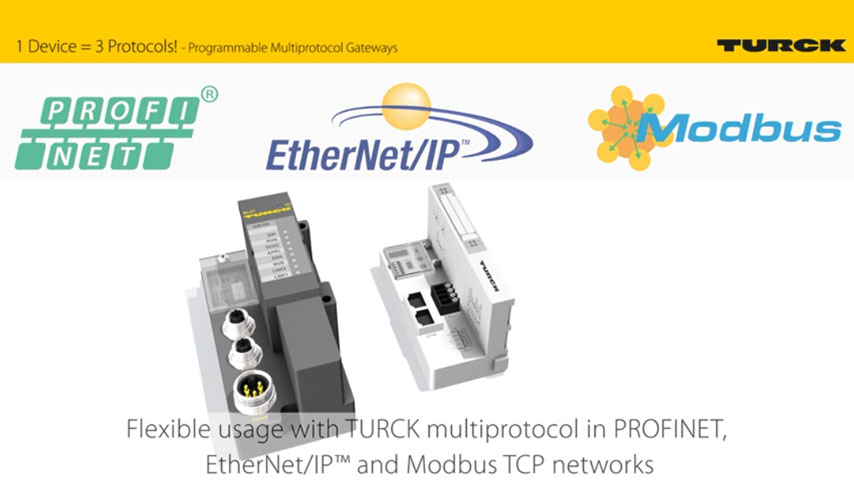 Programmable Ethernet Gateways in IP20 and IP67